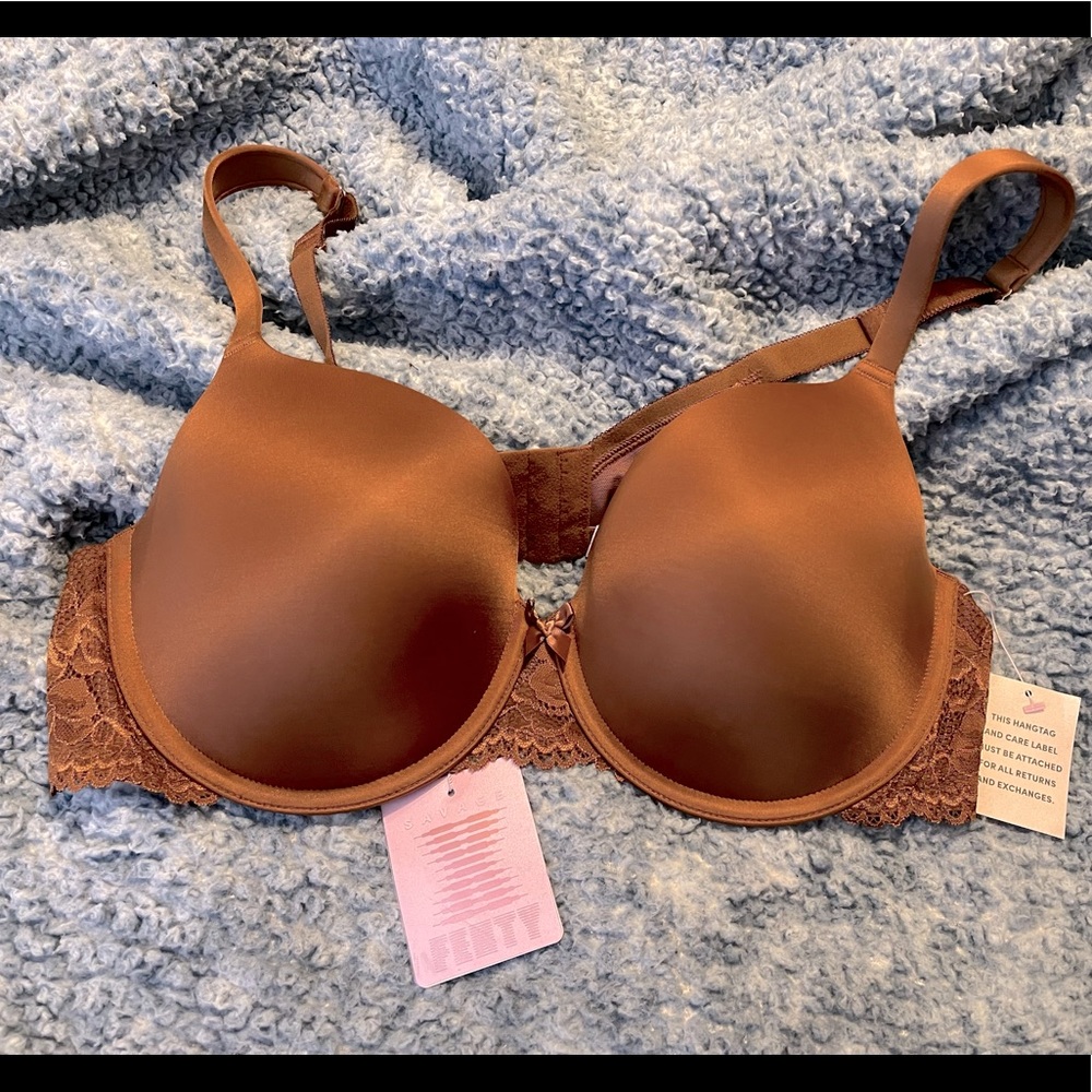 Savage X Fenty floral lace padded bra size 42C